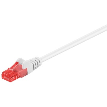 Cat6 0.25M Wit UTP kabel
